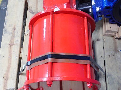 Abz Valve & Controls 20" Actuator Butterfly Valve