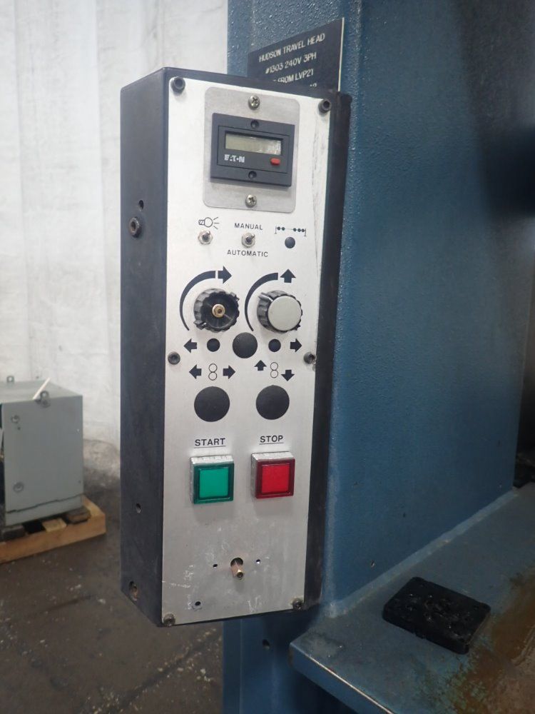 Hudson Machinery Traveling Head Press