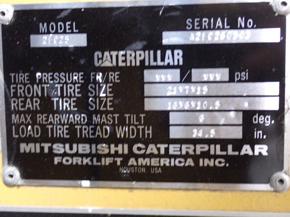 Caterpillar Electric Forklift