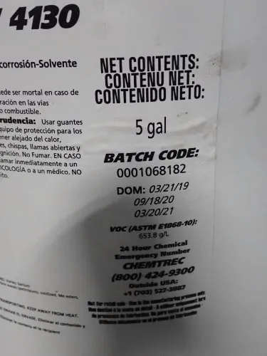 Castrol Dewatering Corrosion Preventive Fluid