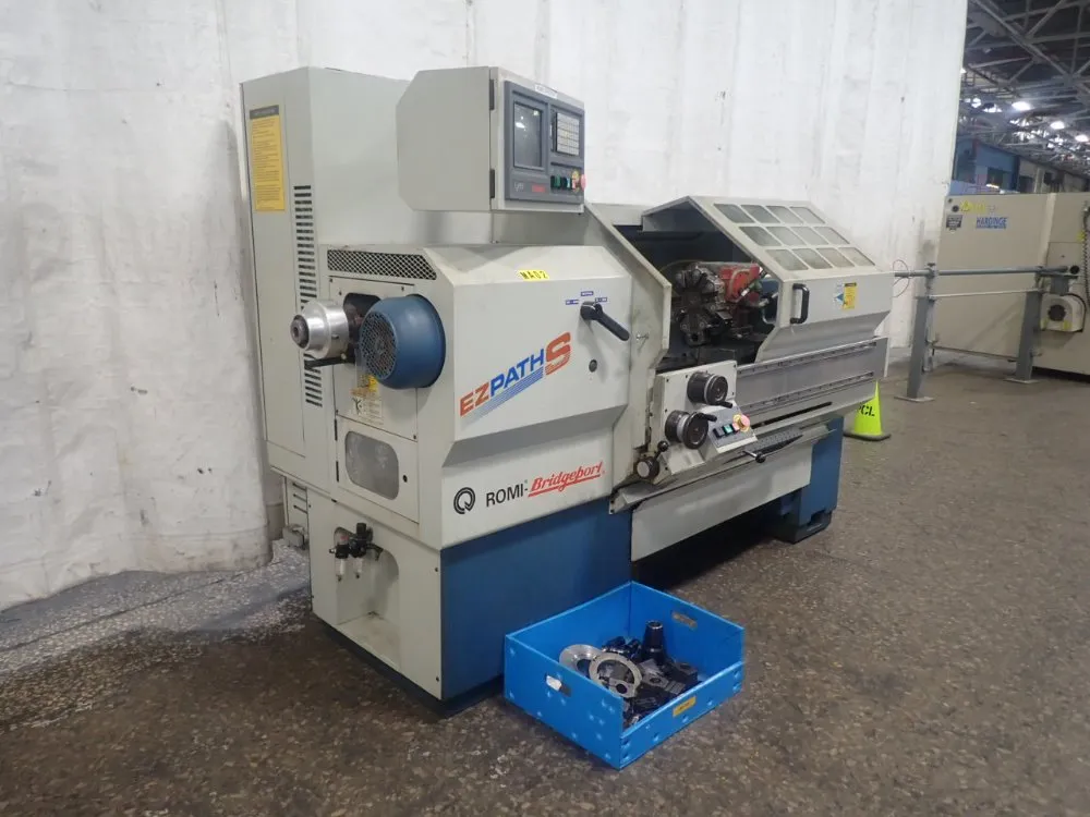 Romi-bridgeport 19" X 44" Ez-path S Cnc Lathe - Ez-path S