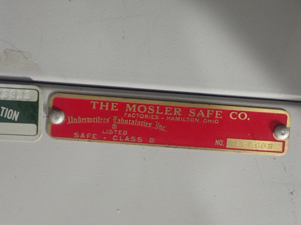 Mosler Combination Safe