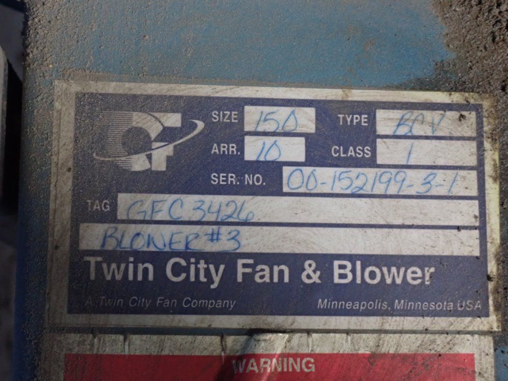 Twin City Blower Blower