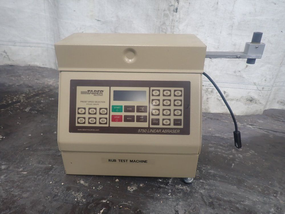 Taber 5750 Linear Abraser Abrasion Tester - 5750 Linear Abraser