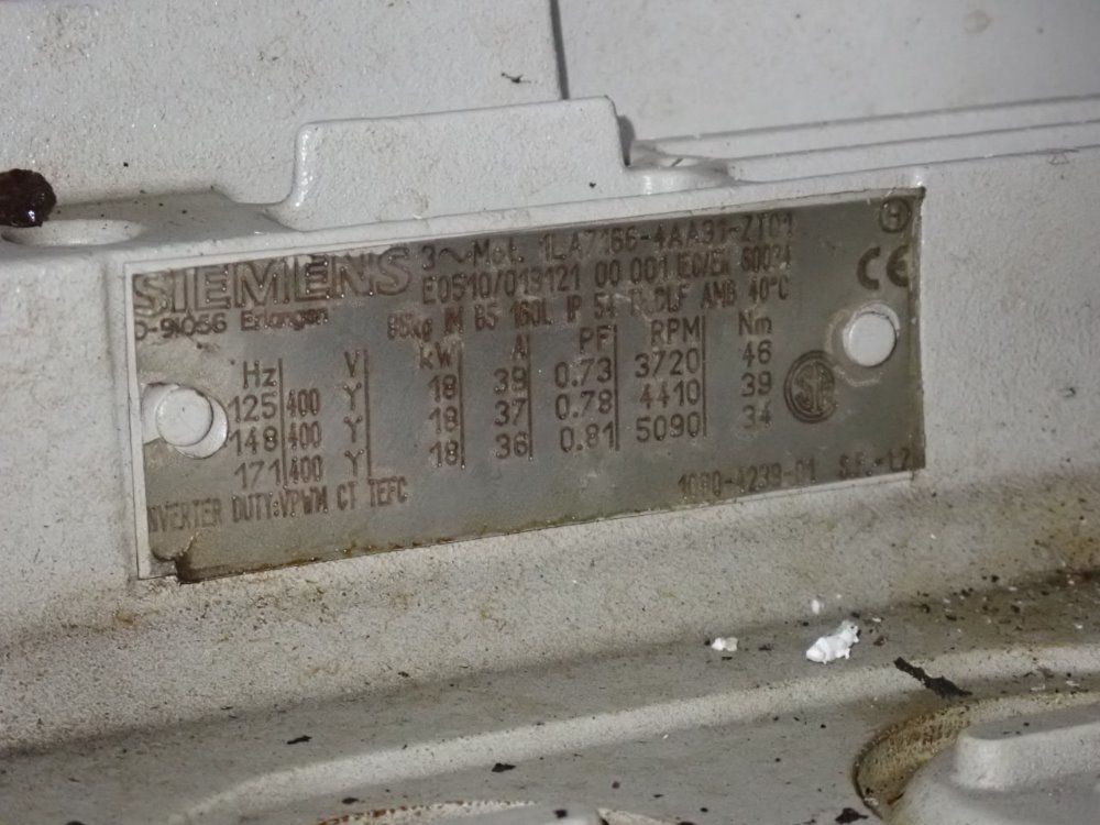 Atlas Copco 18.5 Kw/ 25 Hp Ga18vsd Air Compressor - Ga18vsd