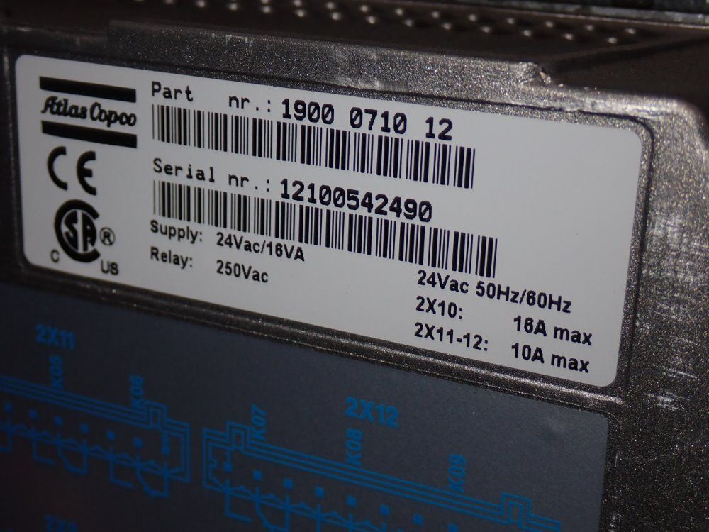 Atlas Copco 18.5 Kw/ 25 Hp Ga18vsd Air Compressor - Ga18vsd