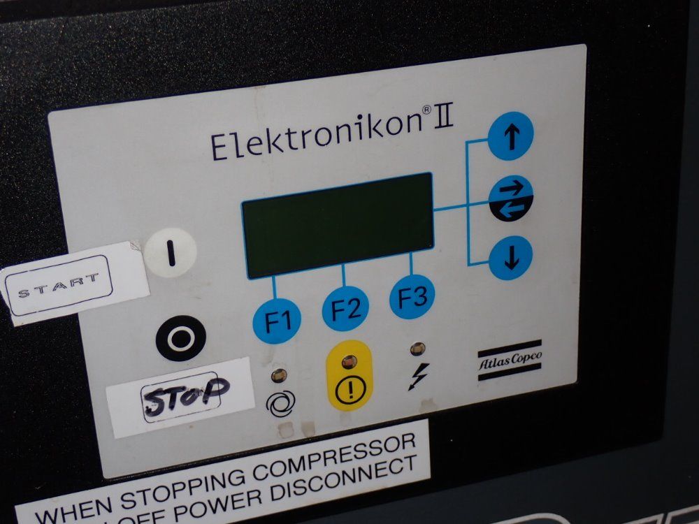 Atlas Copco 18.5 Kw/ 25 Hp Ga18vsd Air Compressor - Ga18vsd