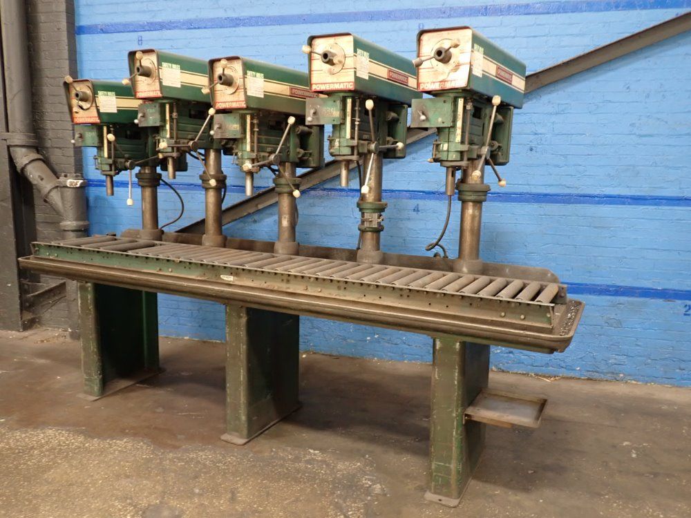 Powermatic 10" Throat 1200/1150 5-head Drill Press - 1200/1150