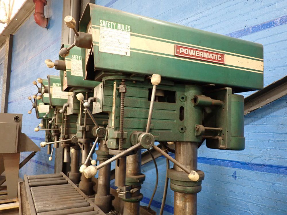 Powermatic 10" Throat 1200/1150 5-head Drill Press - 1200/1150