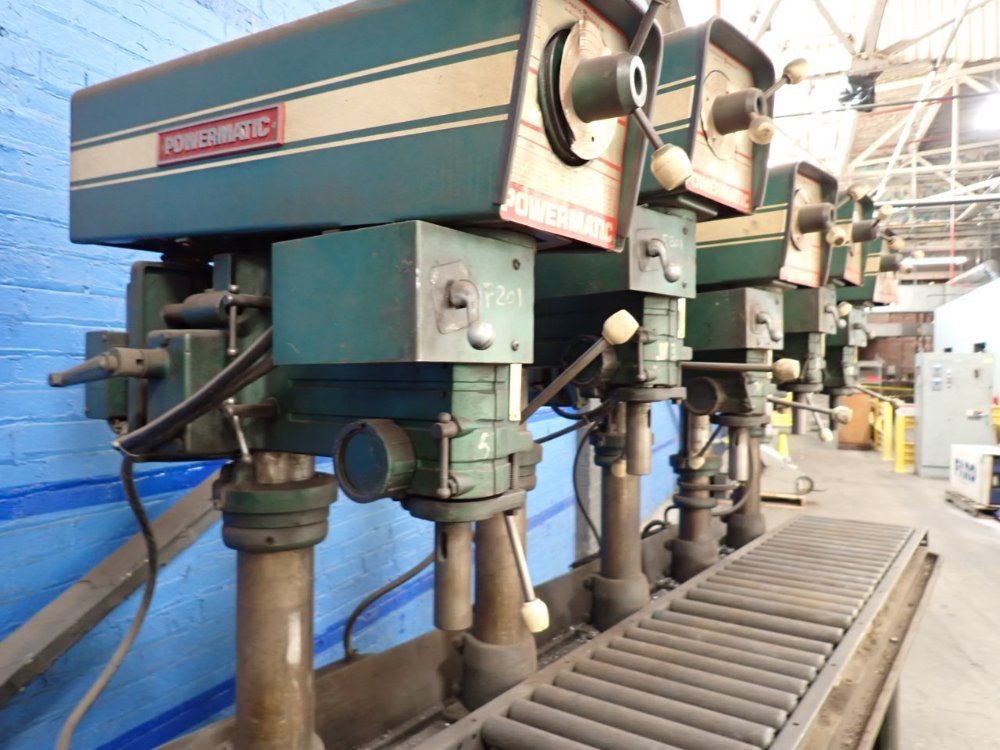 Powermatic 10" Throat 1200/1150 5-head Drill Press - 1200/1150