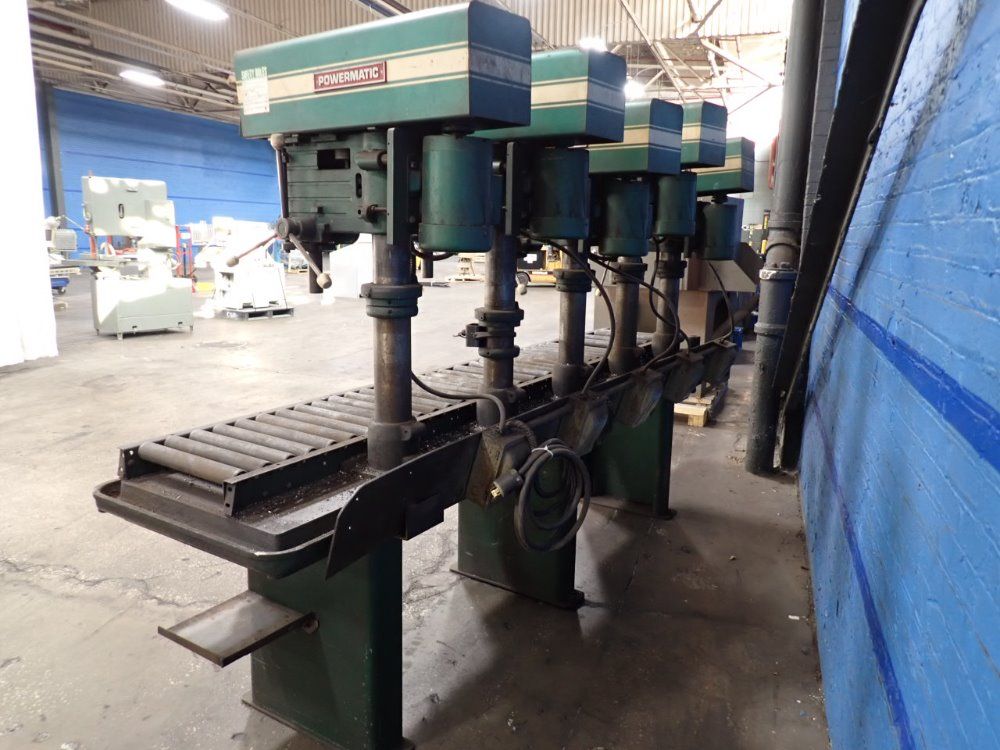 Powermatic 10" Throat 1200/1150 5-head Drill Press - 1200/1150