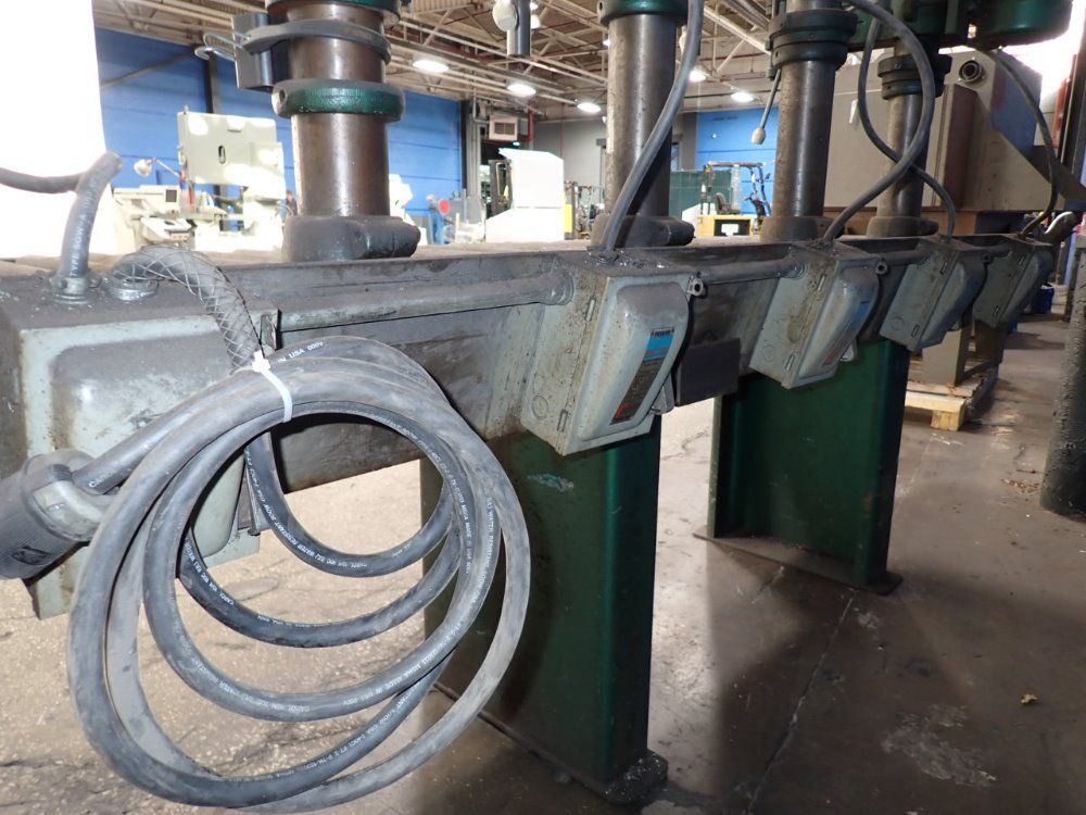 Powermatic 10" Throat 1200/1150 5-head Drill Press - 1200/1150