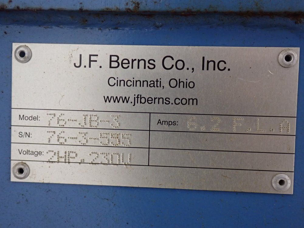J.f. Berns Co., Inc. Camfer