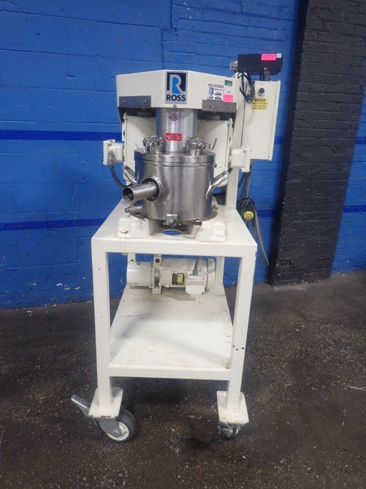 Ross 3/4 Hp & 1/2 Hp 2 Gallon Pvm-2 S/s Vacuum Mixer - Pvm-2