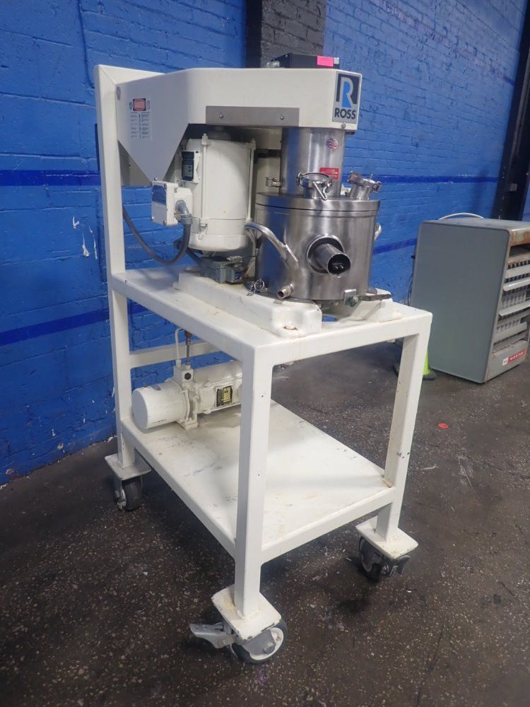 Ross 3/4 Hp & 1/2 Hp 2 Gallon Pvm-2 S/s Vacuum Mixer - Pvm-2