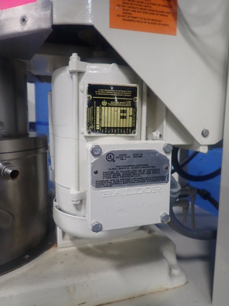 Ross 3/4 Hp & 1/2 Hp 2 Gallon Pvm-2 S/s Vacuum Mixer - Pvm-2