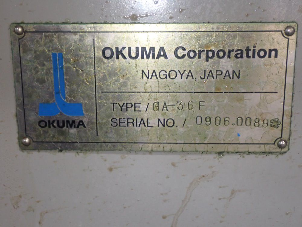 Okuma 12 1/2" Swing Ga-36f Cnc Grinder - Ga-36f