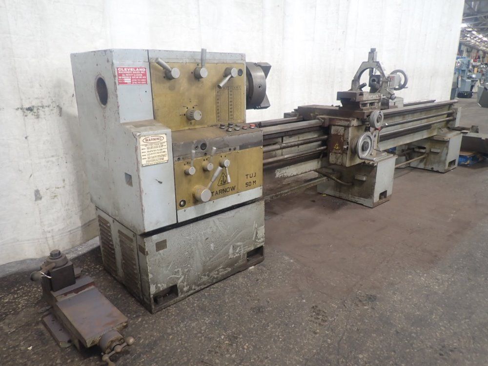 Tarnow 23"/32" X 120" Tuj 50m / 120 Gap-bed Lathe - Tuj 50m / 120