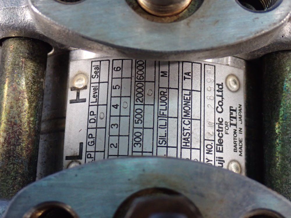 Fuji/barton Itt Actuator Valve