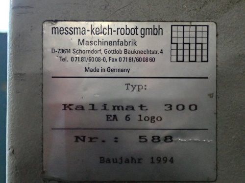 Messma Kelch Robot Tool Presetter