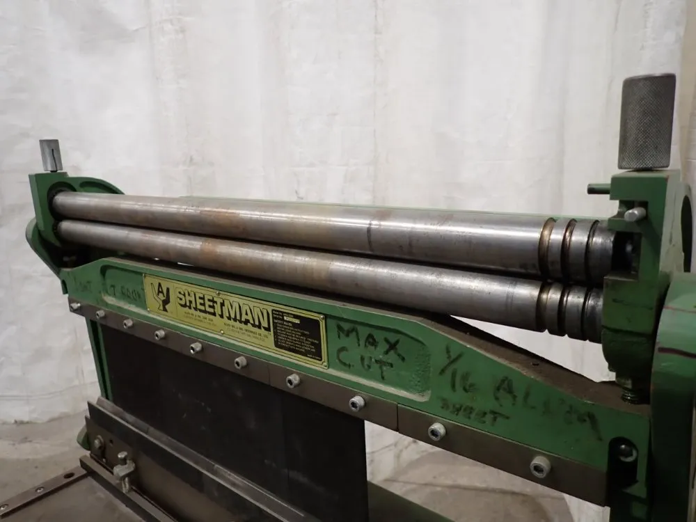 Sheetman/allied Shear/brake/roller