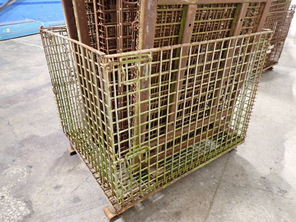 Union Steel Products Collapsible Wire Basket Lot