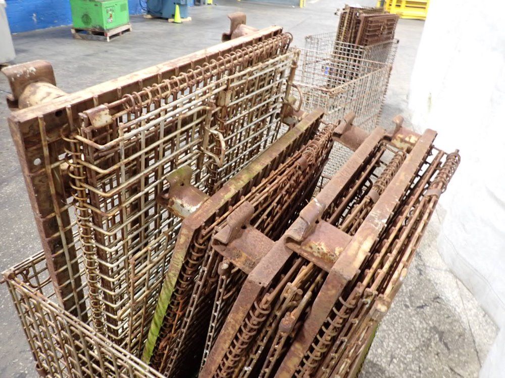 Union Steel Products Collapsible Wire Basket Lot