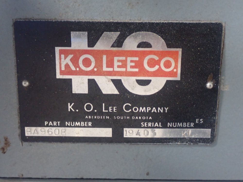 K.o. Lee 8 1/2" X 8" Ba960b Id Grinder - Ba960b