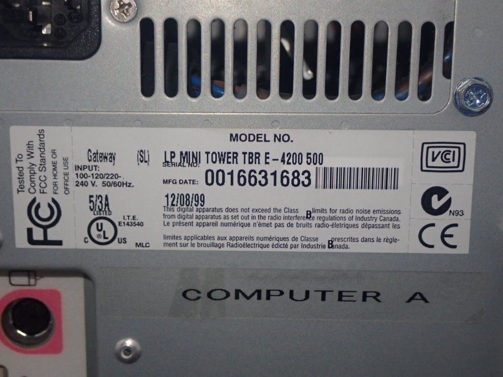 Gateway Desktop Personal Computer