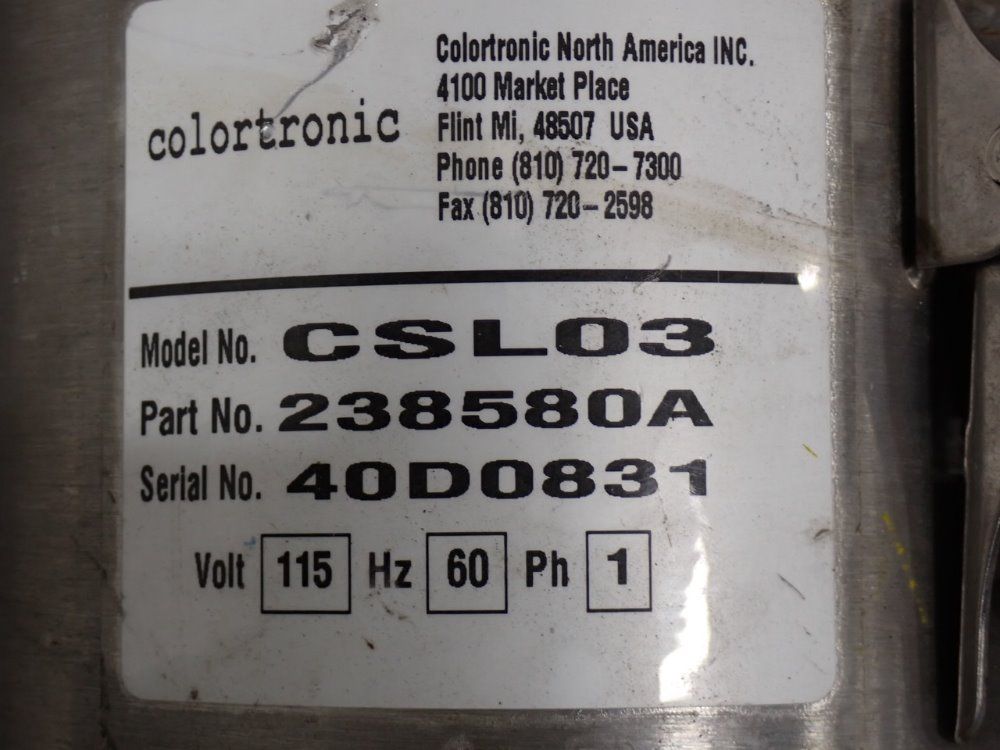 Colortronic Feeder Hopper