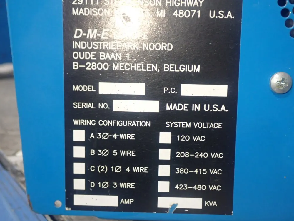 Dme Fatigue Cycle Machine