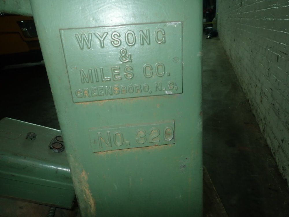 Wysong And Miles Belt Sander