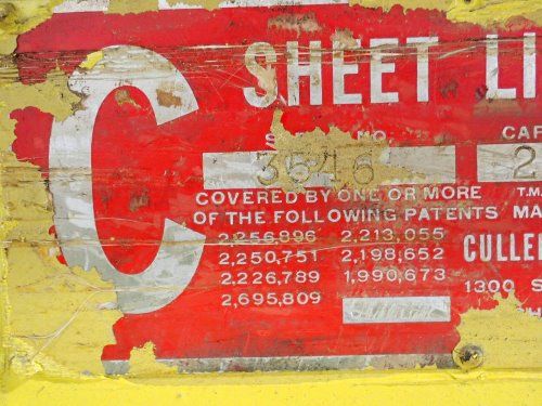 Cullen Friestedt Cullen Friestedt Sheet Lifter