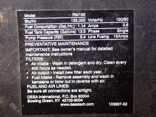 Reddy Heater Kerosene Tube Heater