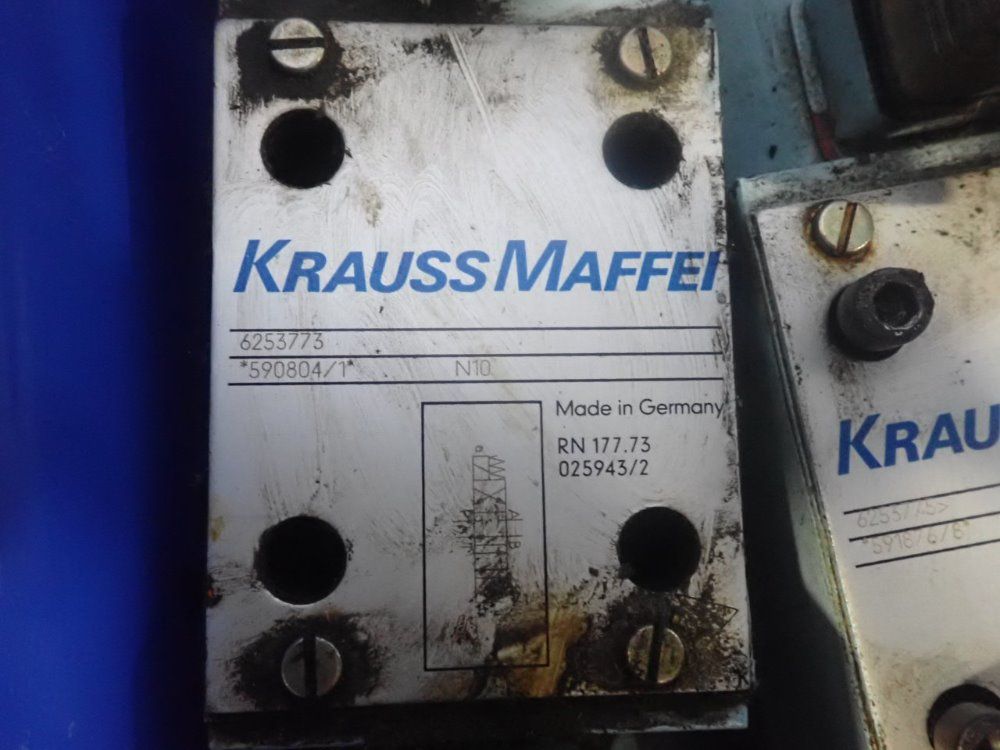Krauss Maffei Valves