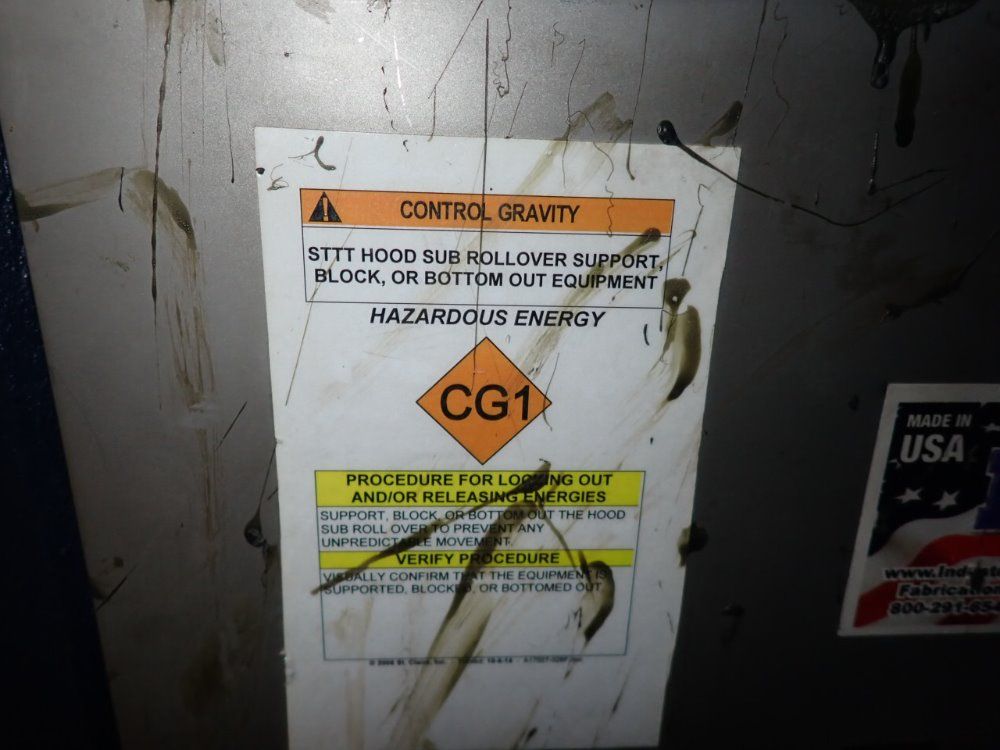 Imi/industrial Machine Inc Hood Sub Assembly