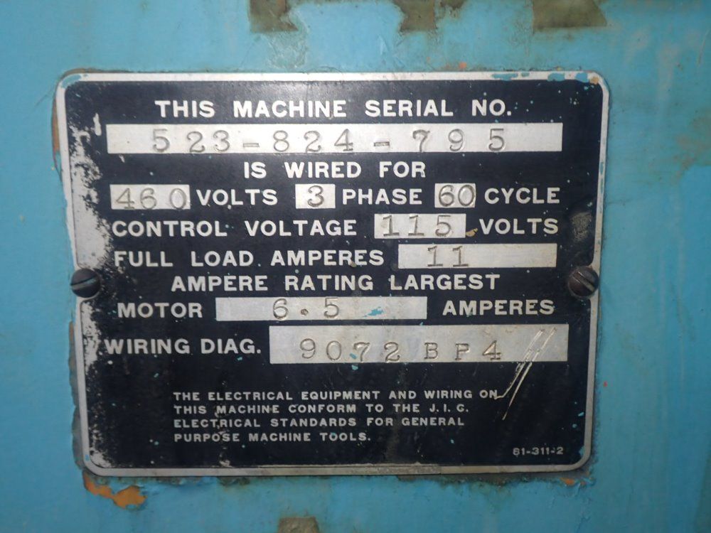 Brown & Sharpe 8" X 24" 824 Micromaster Surface Grinder - 824 Micromaster