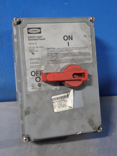Hubbel Disconnect Switch