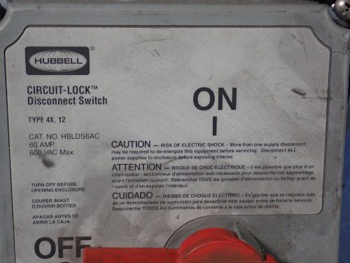 Hubbel Disconnect Switch