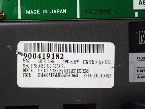 Mitsubishi Electric 8 Slot I/o Board