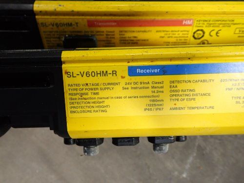 Keyence Light Curtains