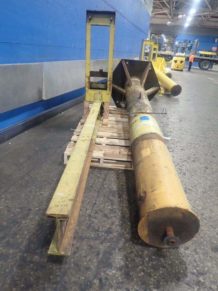 Spanco 134" Column 93" Arm 2 Ton Jib Crane