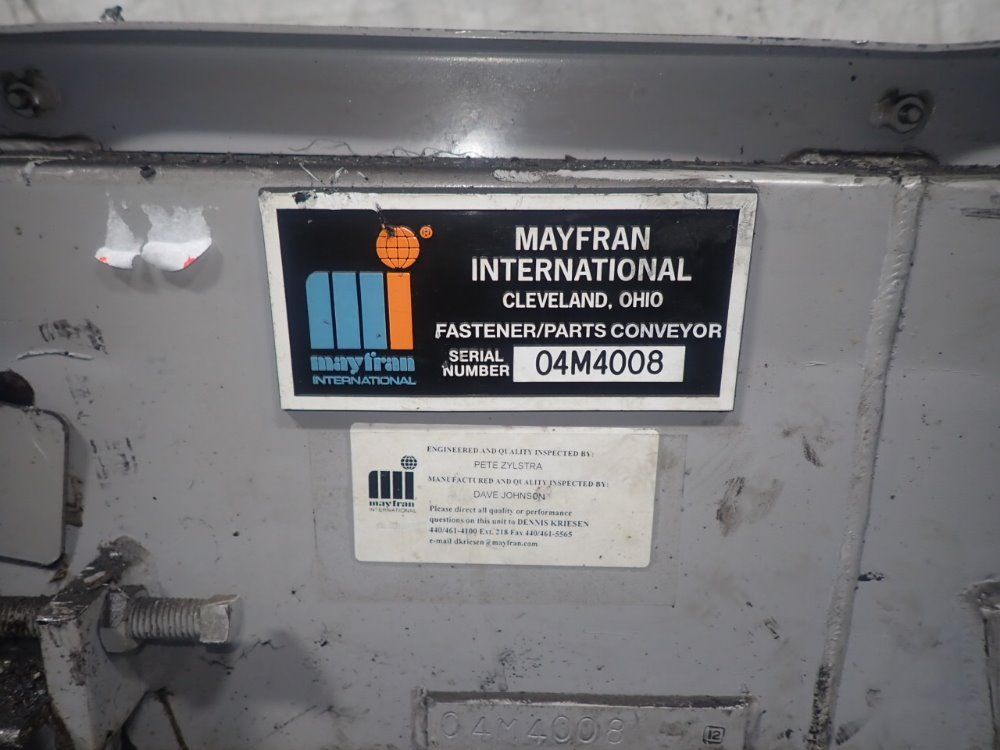 Mayfran Chip Conveyor