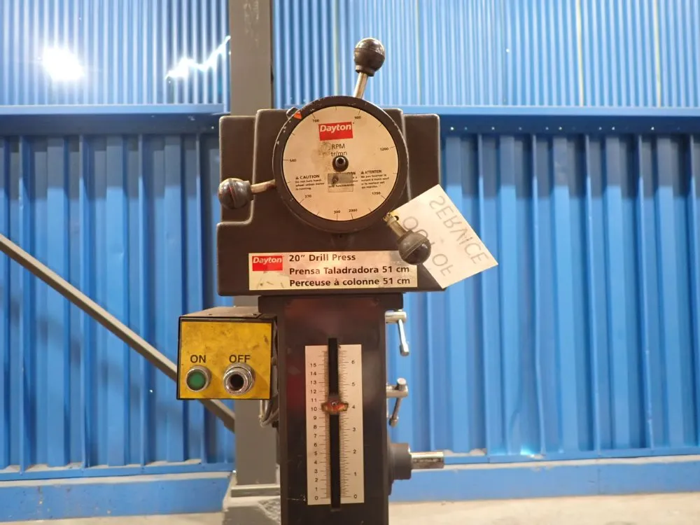 Dayton 40 20'' Drill Press - 6w282b