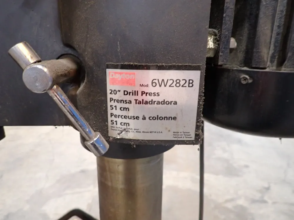 Dayton 40 20'' Drill Press - 6w282b