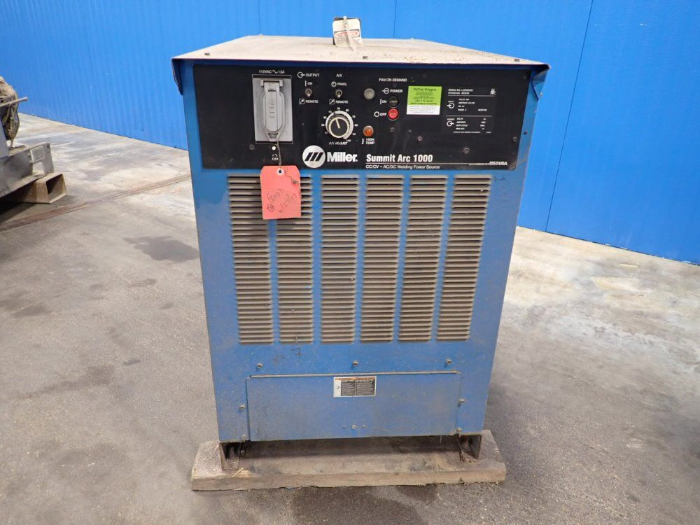 Miller 1000a/44v Arc Welder - Summit Arc 1000