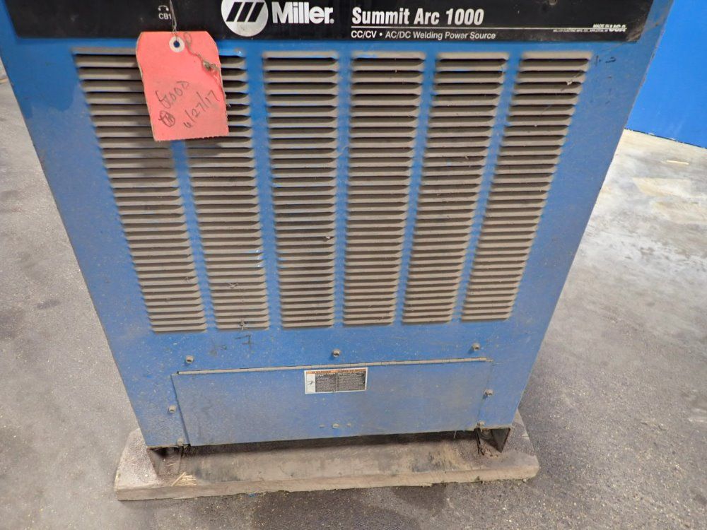 Miller 1000a/44v Arc Welder - Summit Arc 1000