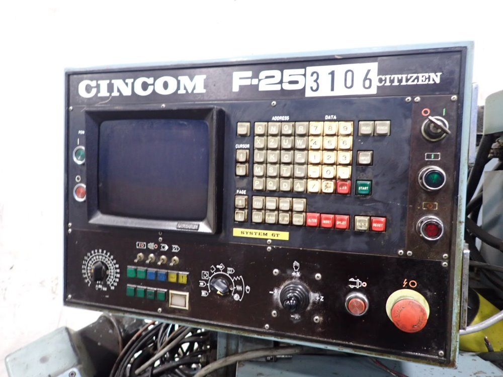 Citizen F-25 Cnc Lathe - F-25