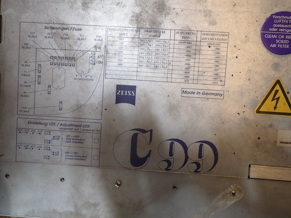 Zeiss 24''x34'' Coordinate Measuring Machine - Vista 1620-14