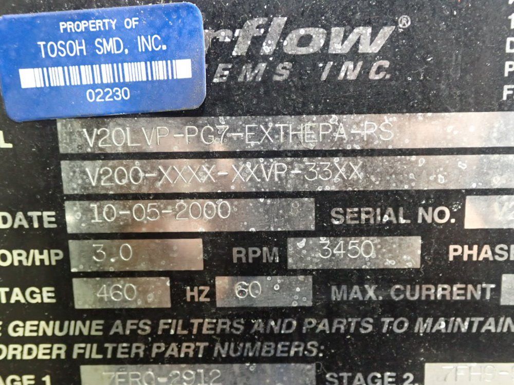 Airflow Systems Dust Collector